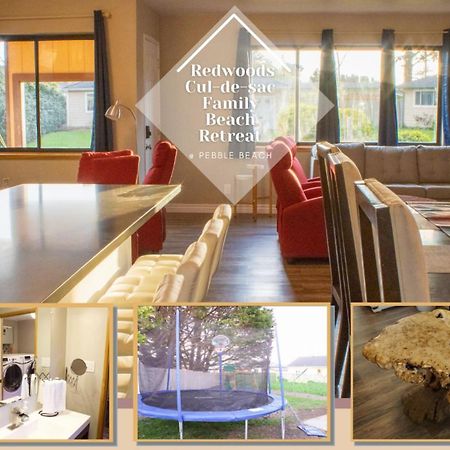 Private Home - Playground, Jumping Mat, Bbq, Darts, Firepit, Gazebo, 4 Smart Tvs, White Cotton Bedding, - The Redwood Cul-De Sac Beach Retreat Crescent City Luaran gambar